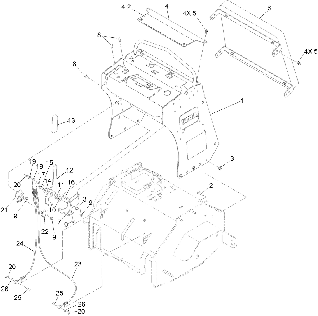 Control Tower and Brake Assembly