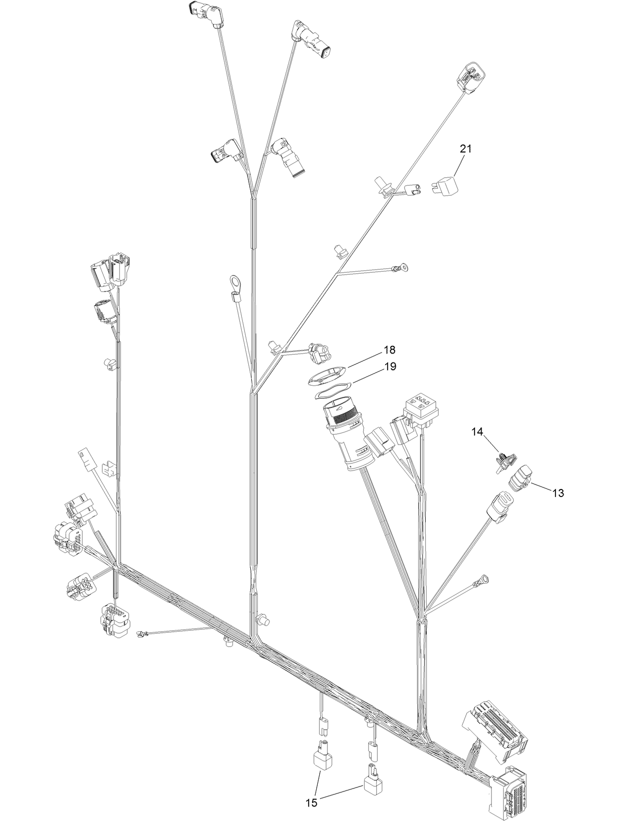 Wire Harness Assembly No. 122-0811