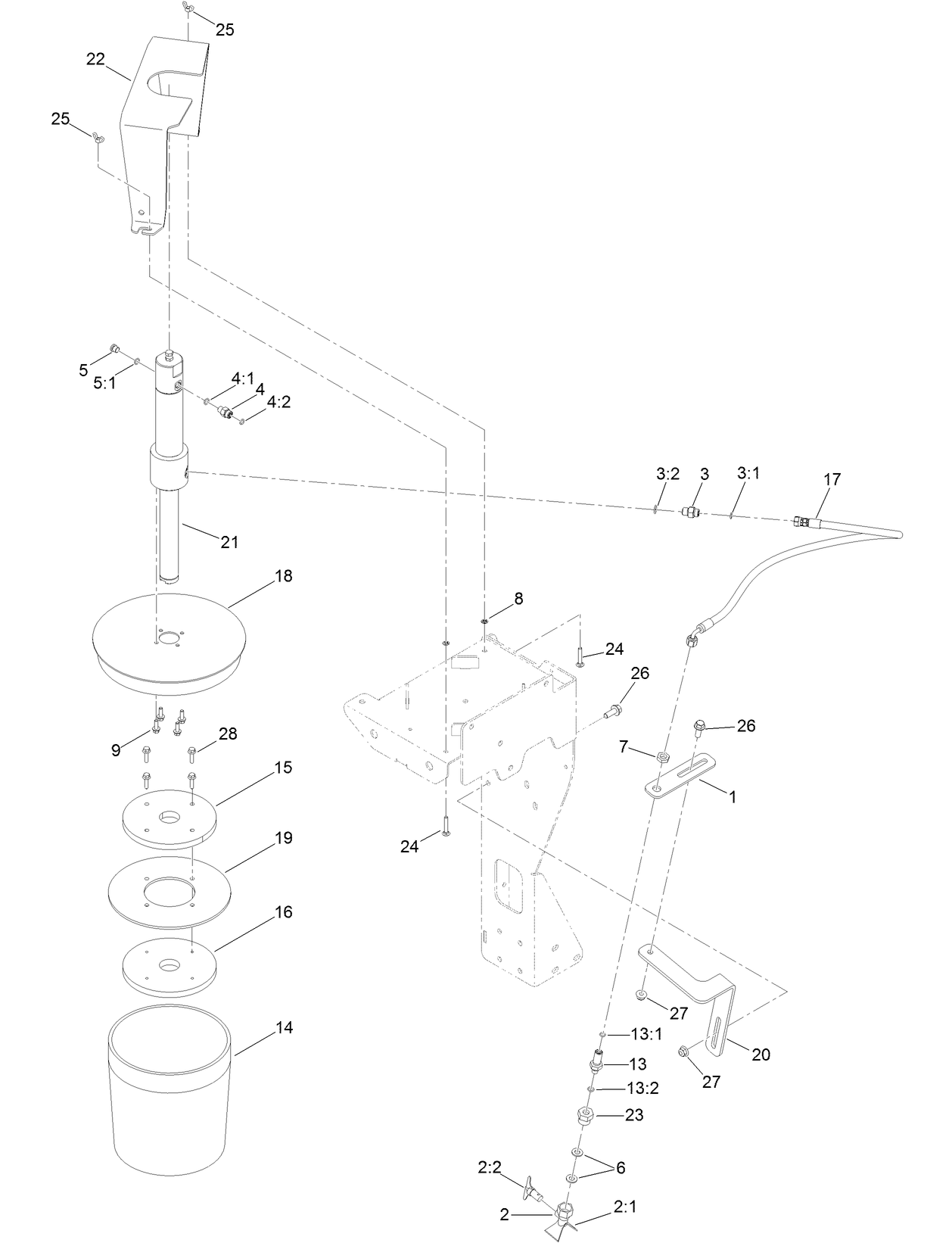 Tool Joint Lube Applicator Assembly