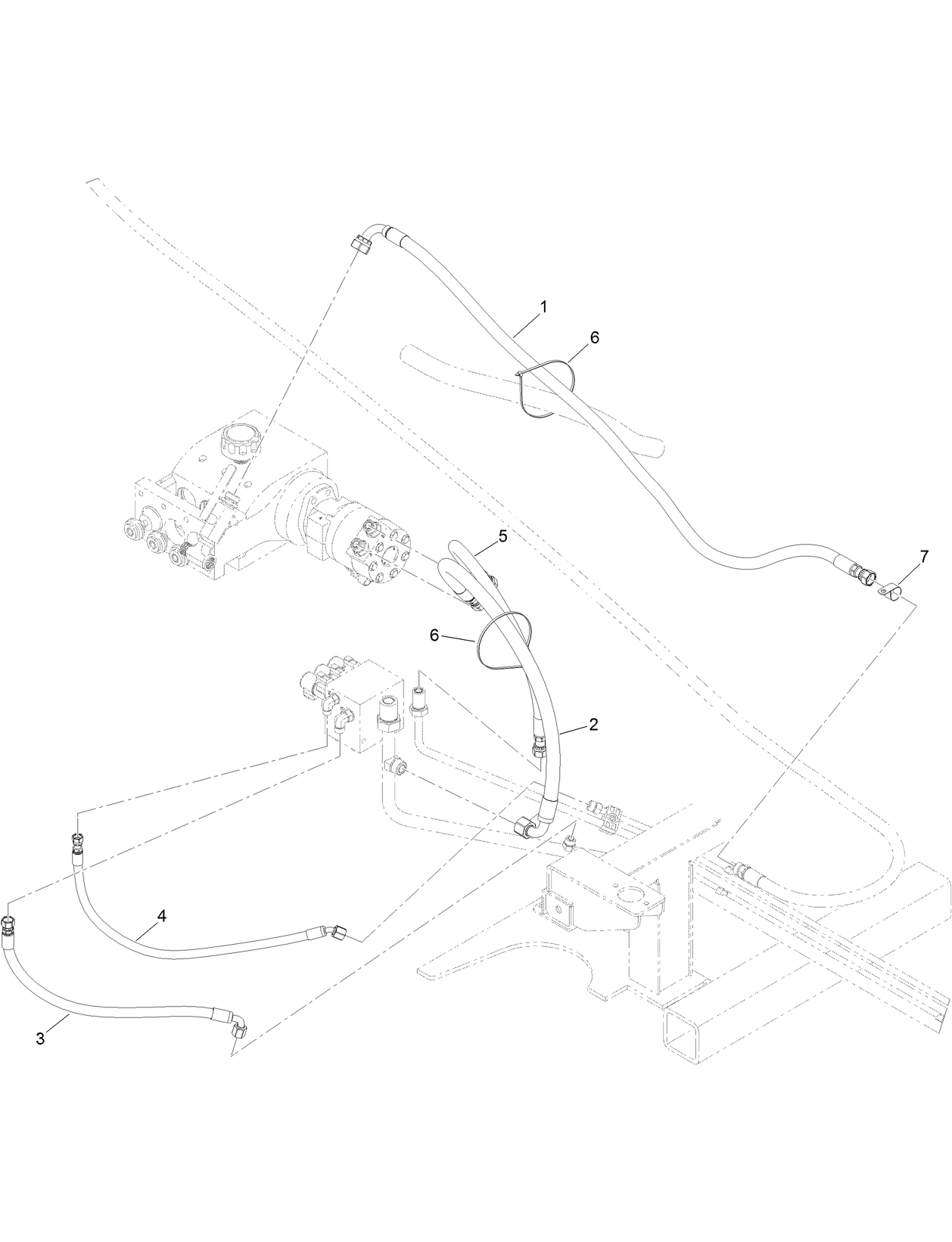Mud Pump and Setup  Hydraulic Hose Assembly