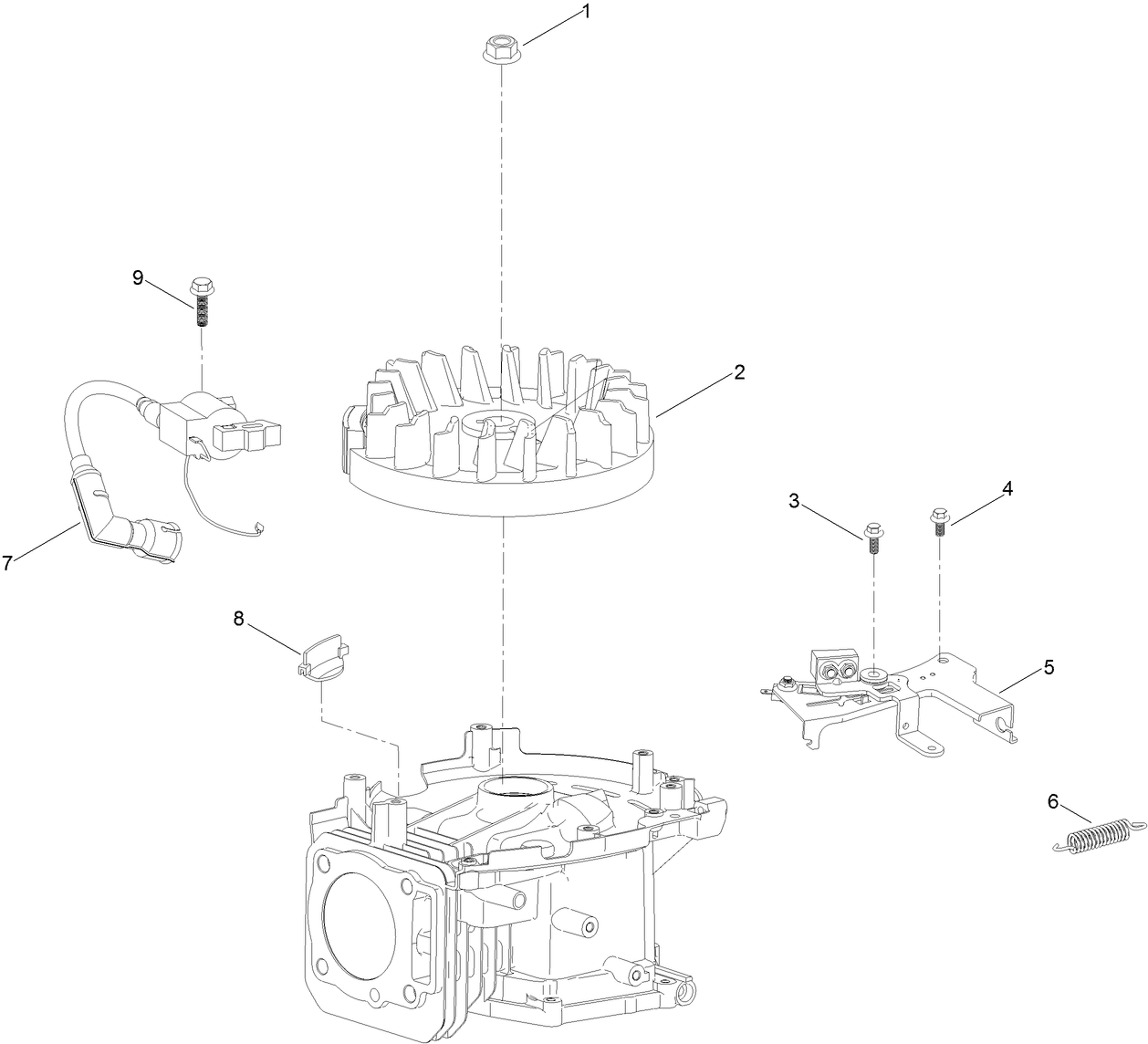 Ignition and Electrical Assembly