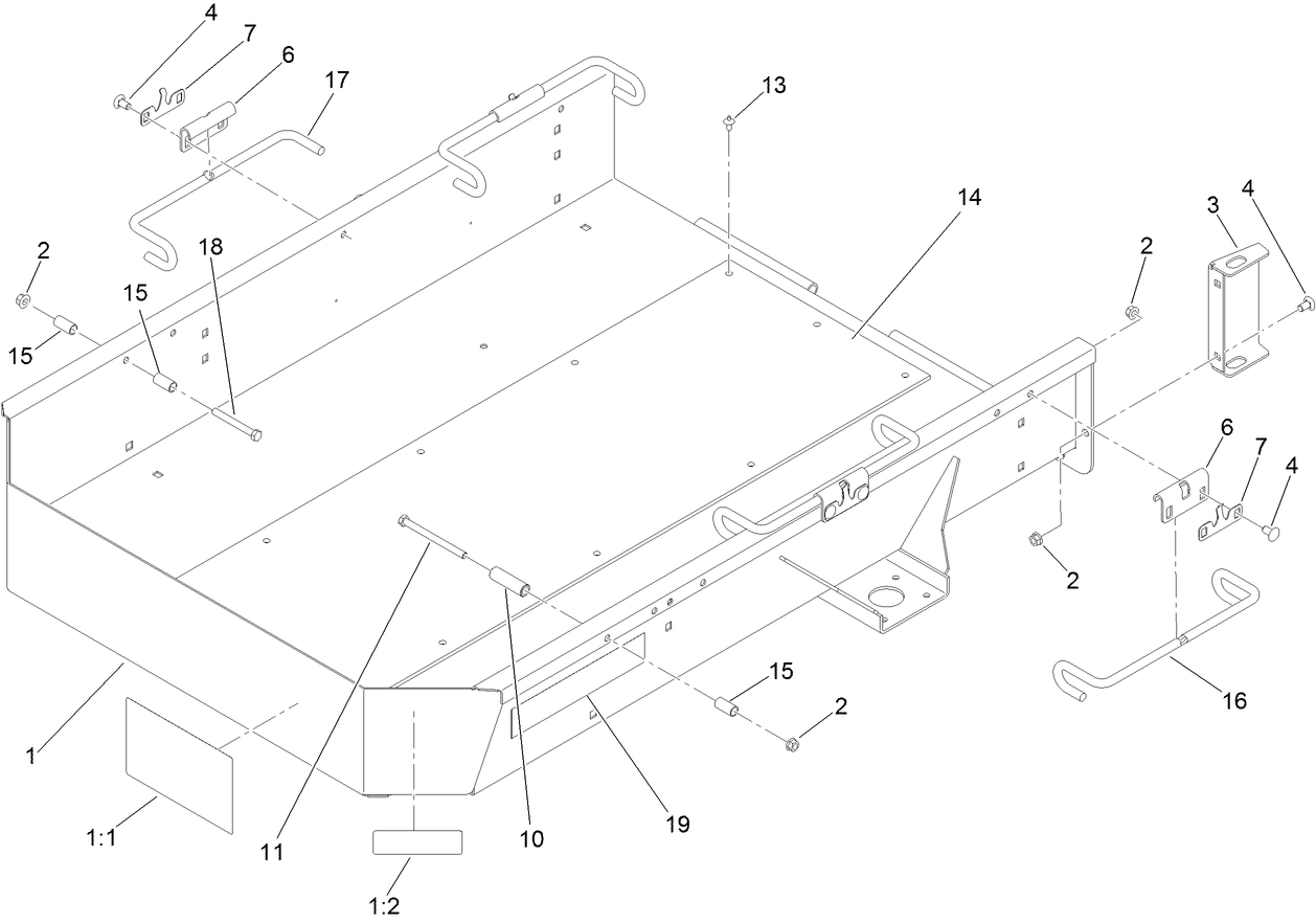 Trailer Main Tub Assembly