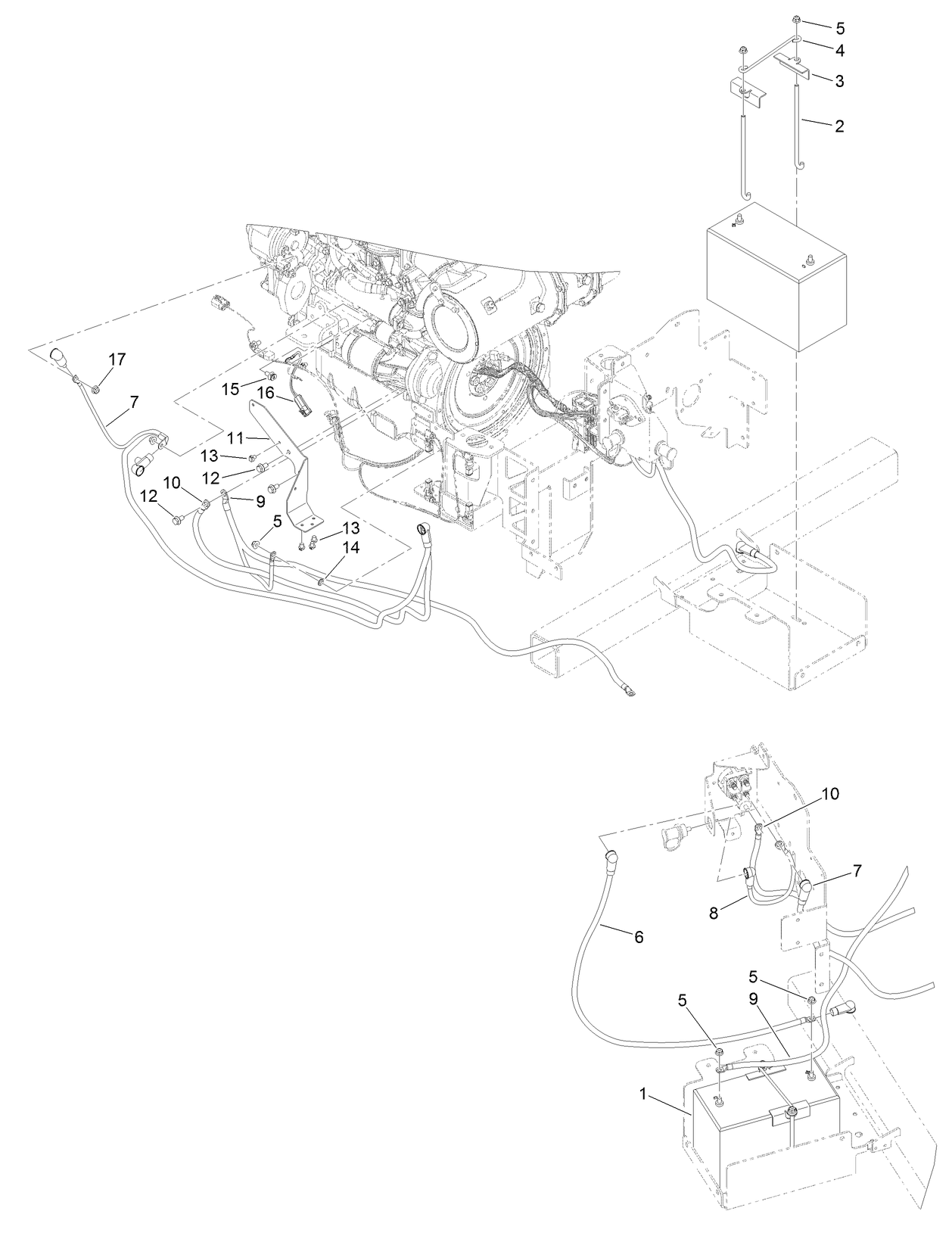 Battery Cables Assembly