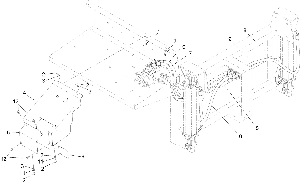 Block Guard and Hose Assembly