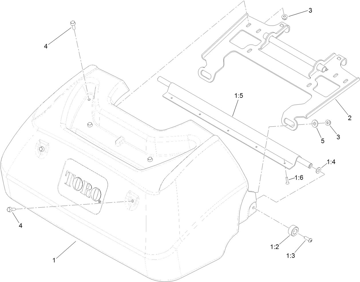 Grass Basket Assembly No. 125-3500