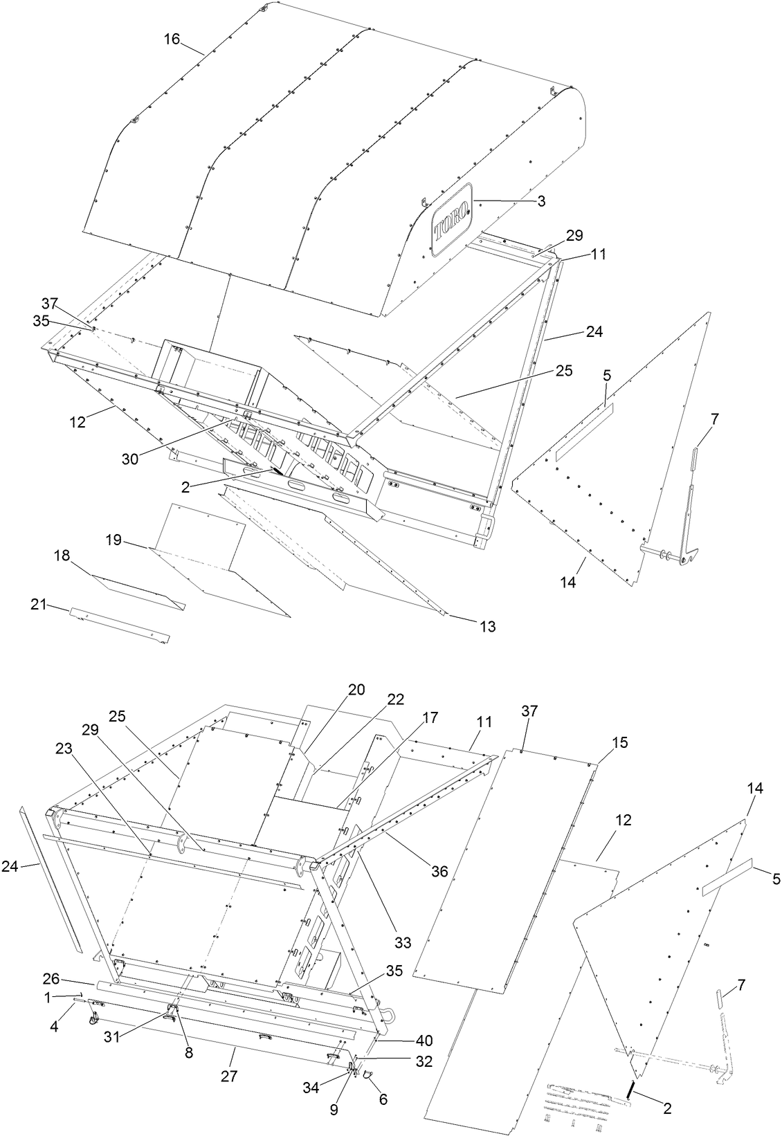 Hopper Assembly No. 120-6170