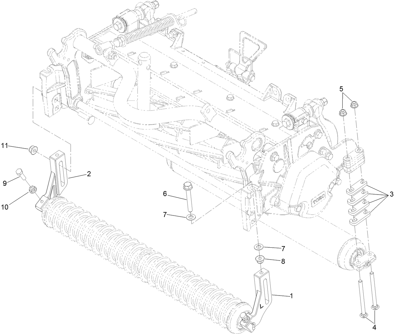 Optional High Height-of-Cut Assembly No. 137-0890