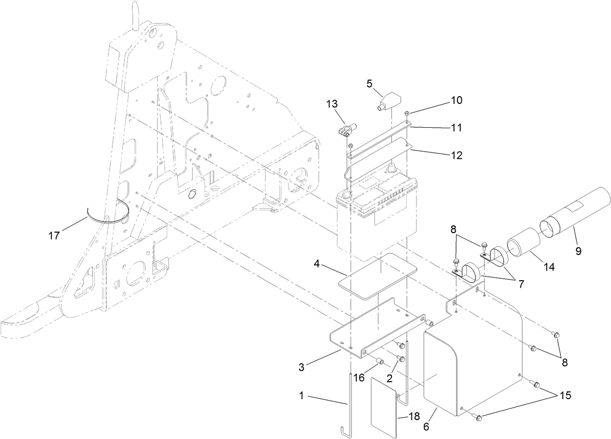 Battery Mount Assembly