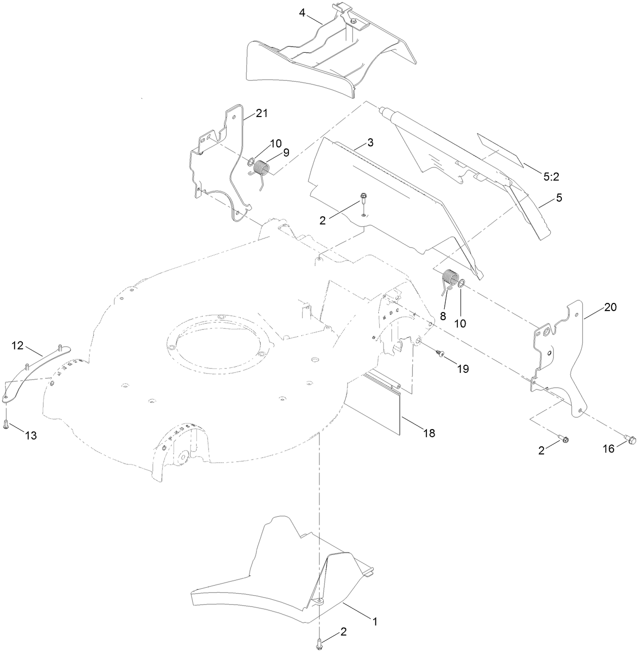 Discharge Tunnel Assembly