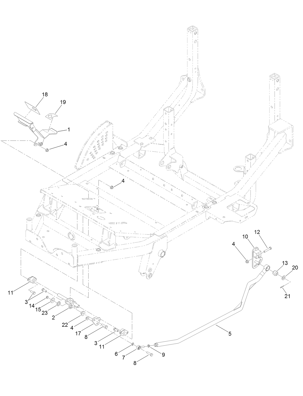 Traction Pedal Assembly