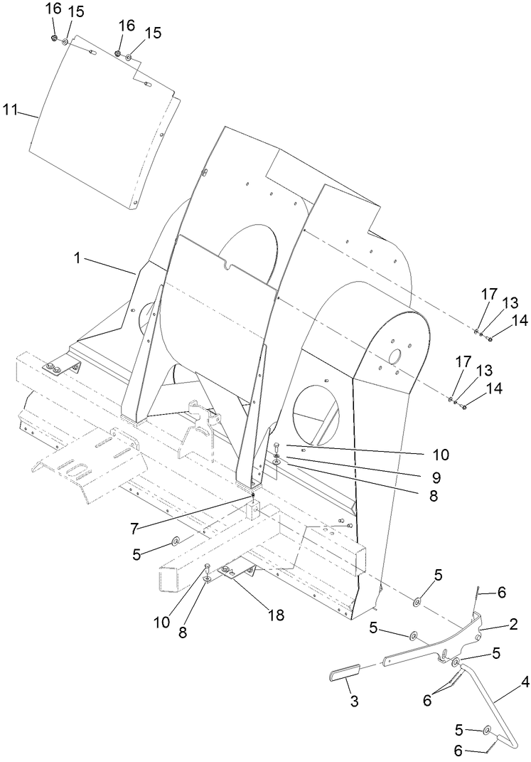Blower and Throat Assembly