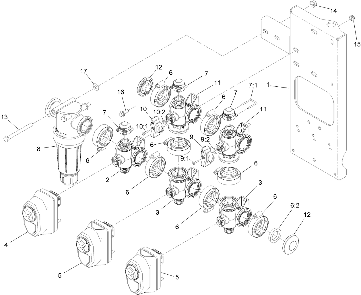 Agitation Valve Assembly