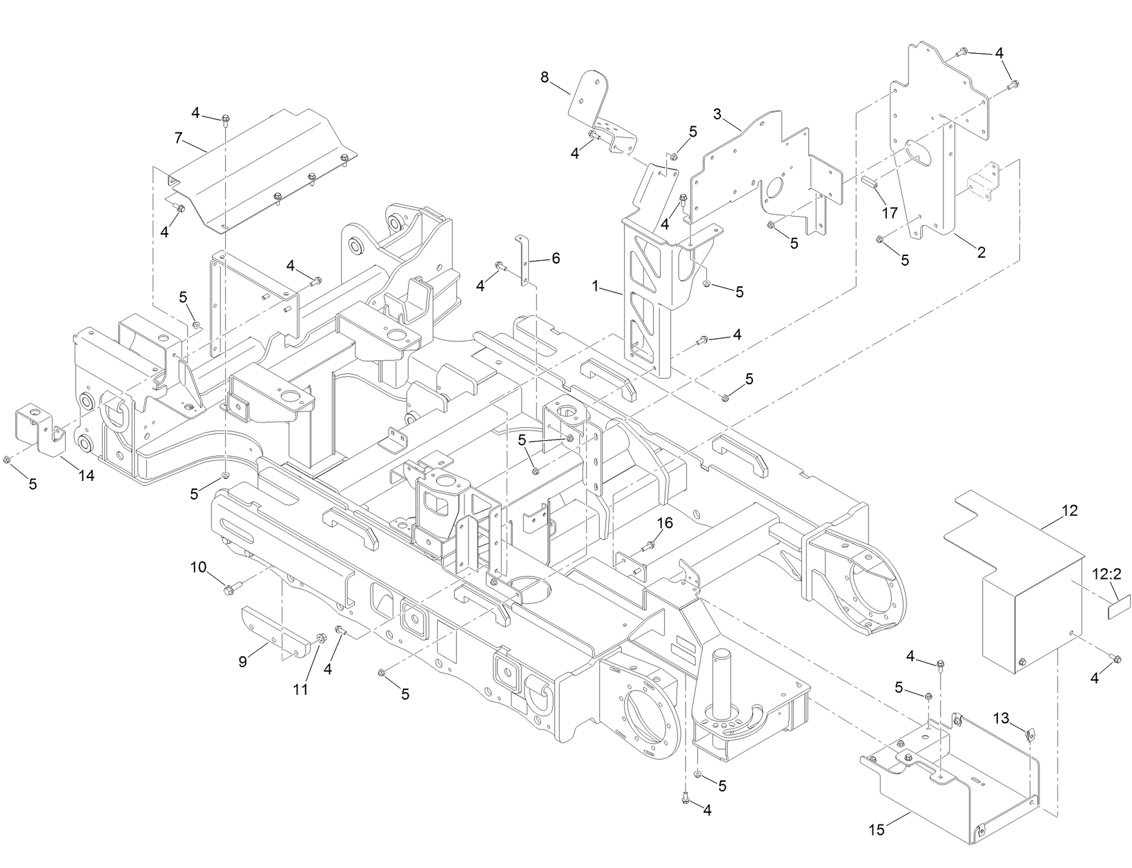 Main Frame Assembly No. 131-0128