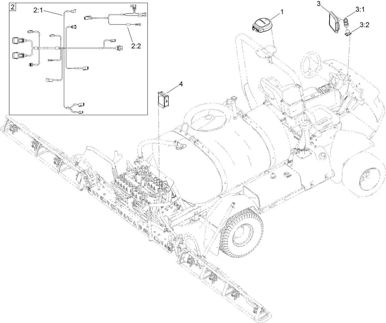 MP 5800 Precision Spray System Assembly