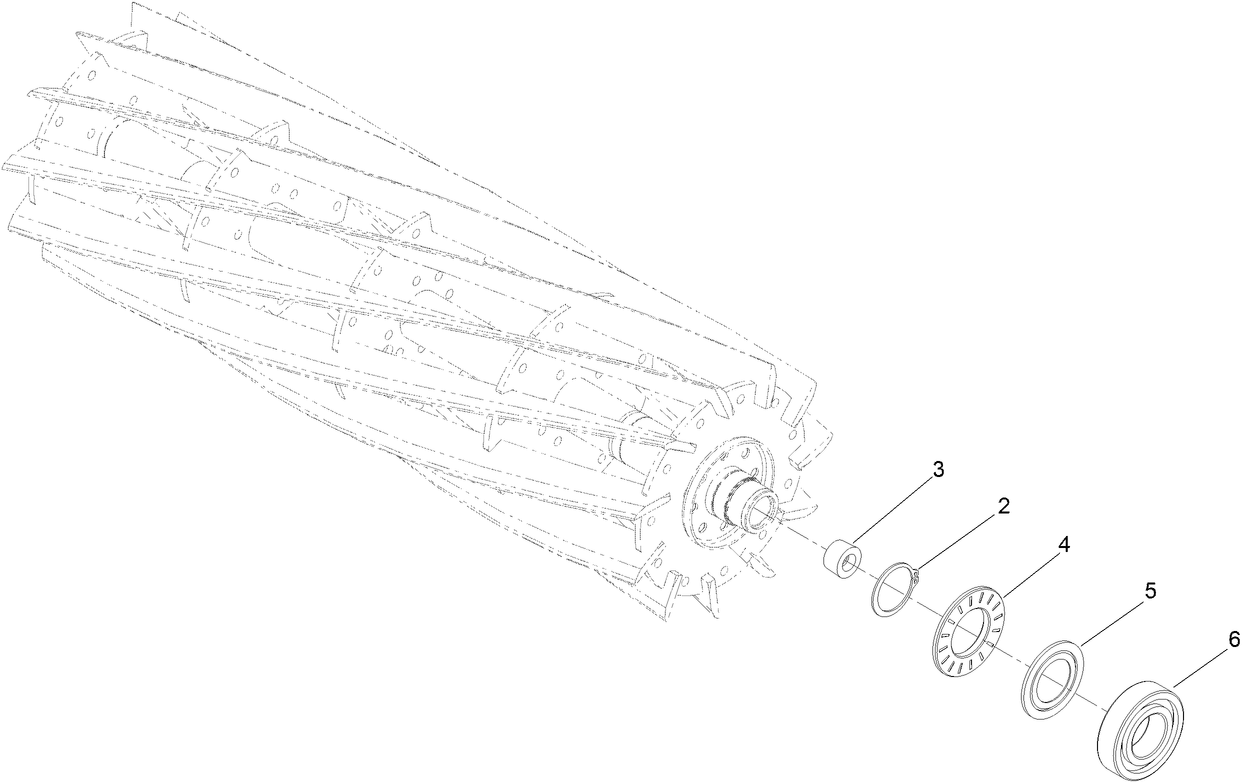7in EdgeSeries+ 22in Fairway, 11 Blade Forward Swept Reel Assembly No. 137-8447
