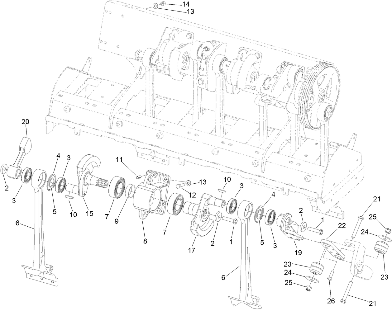 No. 7 and No. 8 Crankarm Assembly