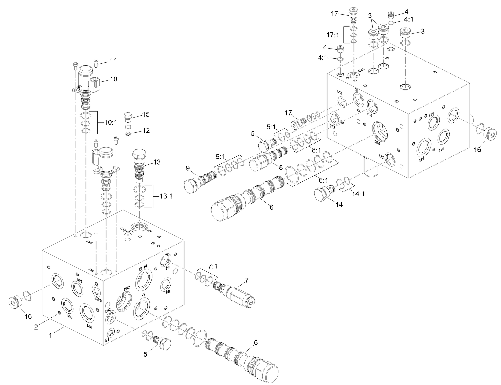 Thrust Manifold Assembly No. 133-5951