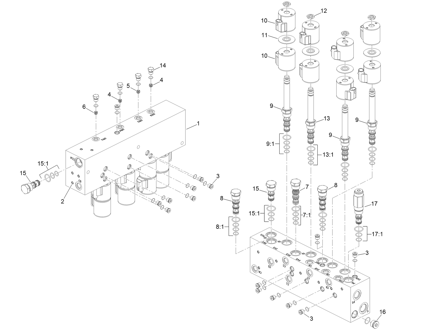 Loading Manifold Assembly No. 133-5954