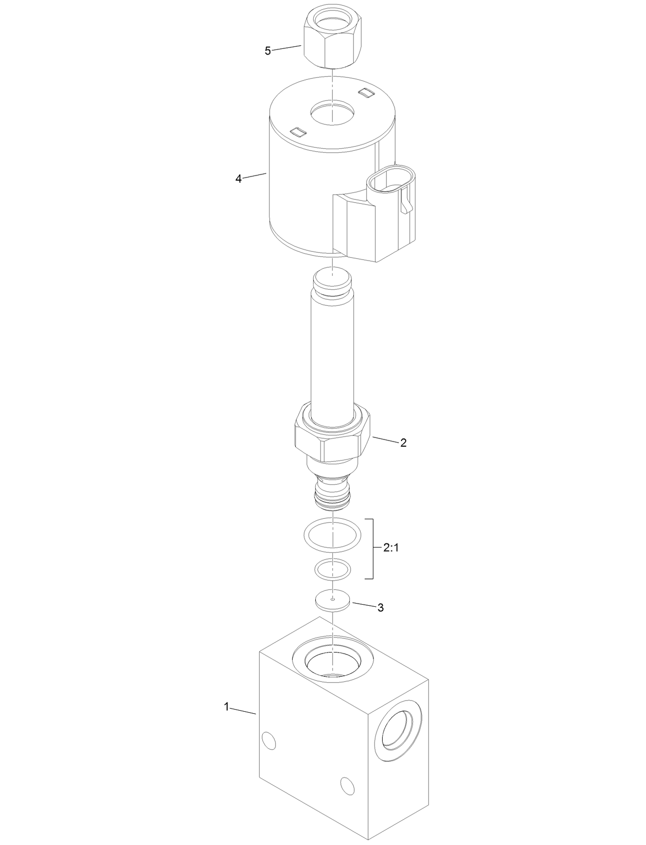 Proportional Relief Manifold Assembly No. 136-8850