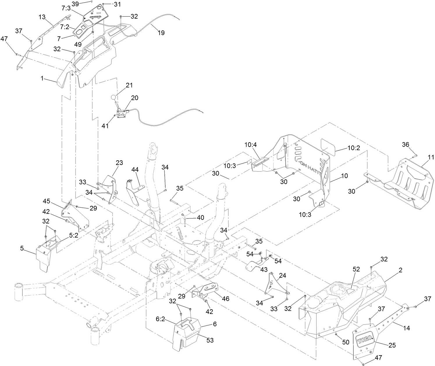 Control Console and Guard Assembly