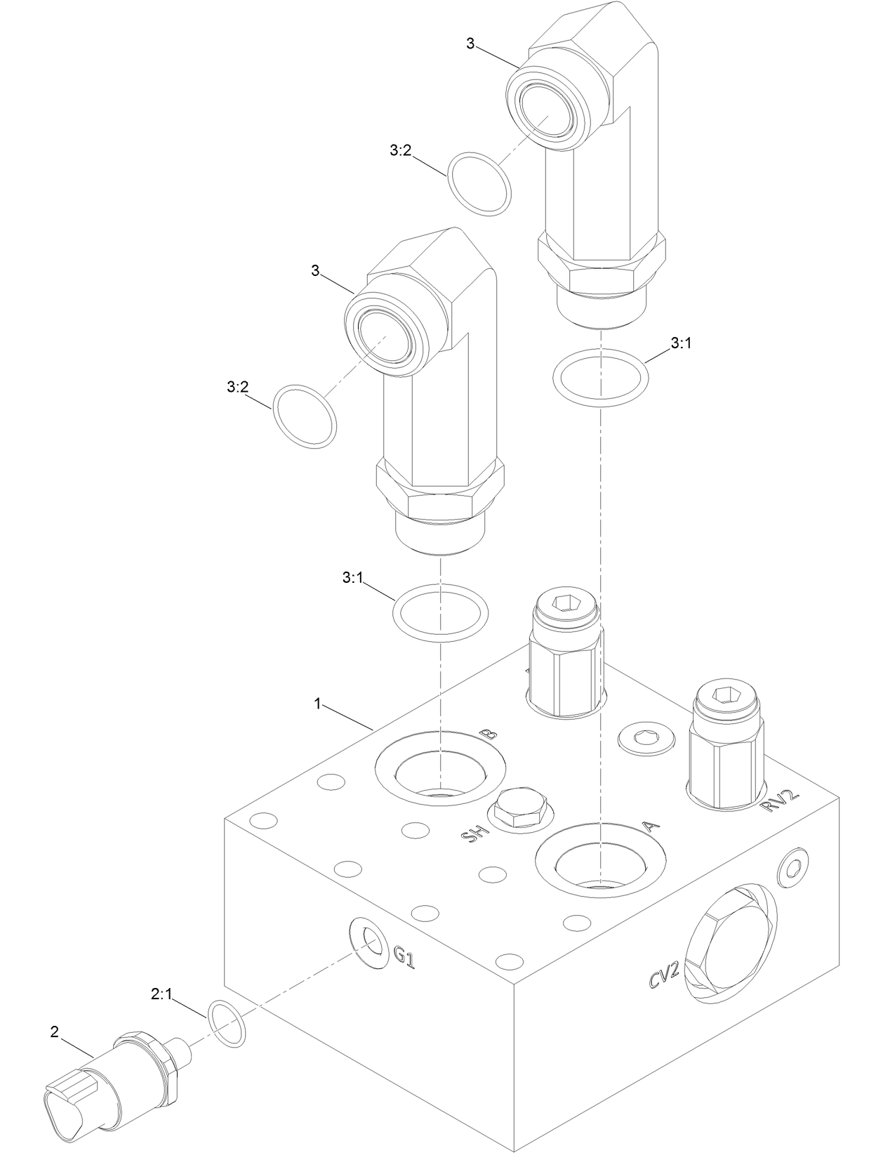 Rotary Relief Manifold Assembly