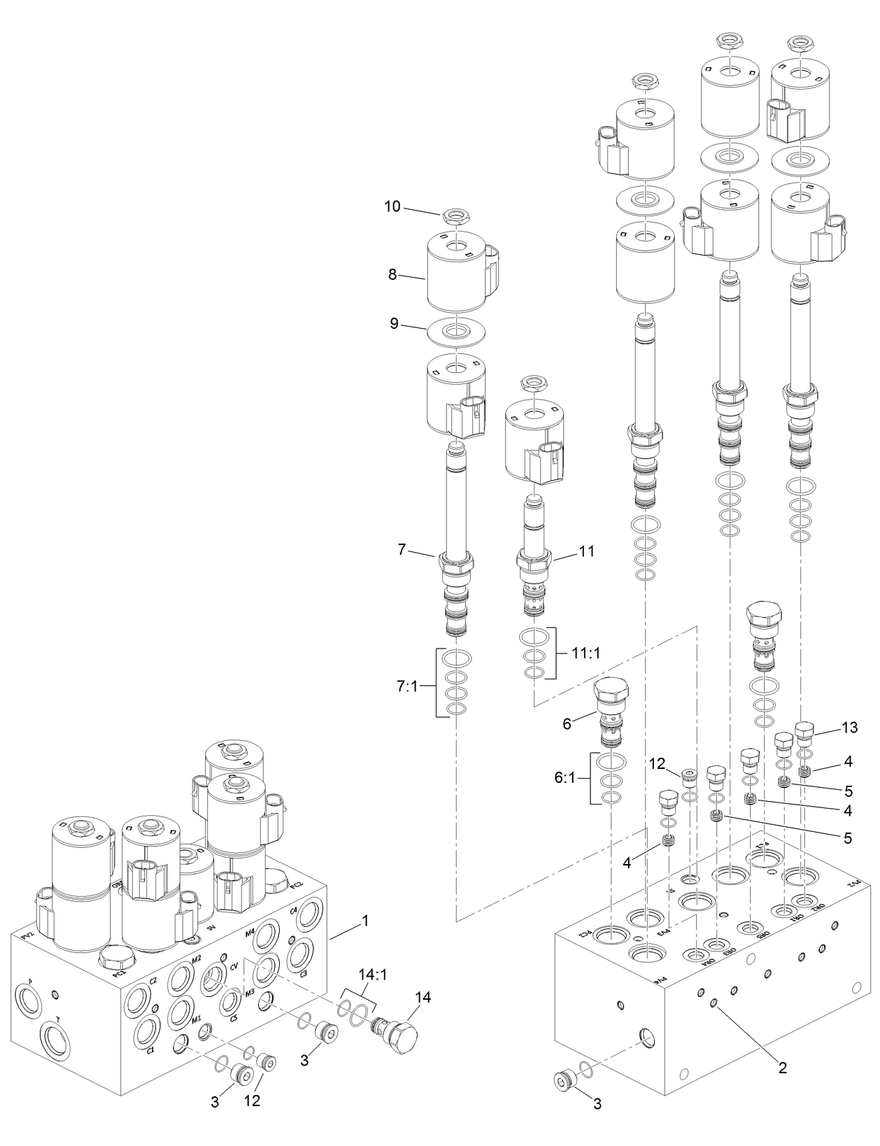 Stake Manifold Assembly No. 133-5953