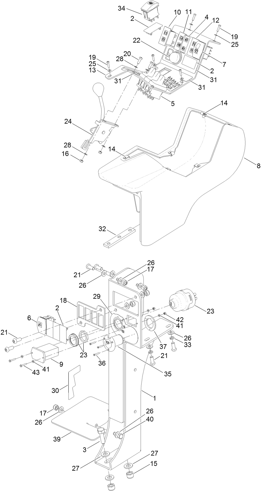 Control Panel Assembly