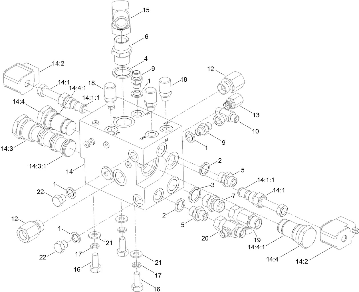 Transmission Manifold Assembly