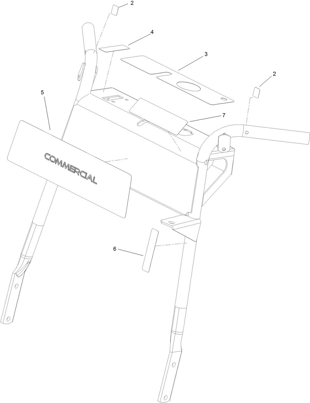 Control Panel Decal Assembly
