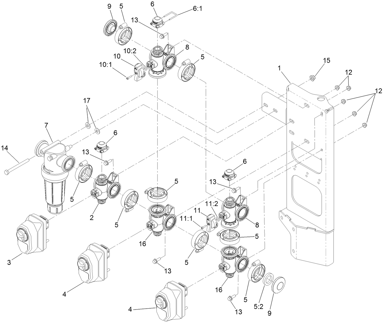 Agitation Valve Assembly