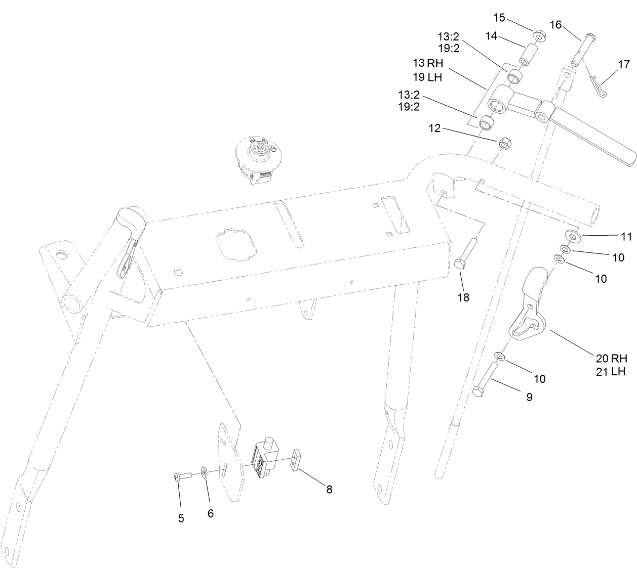 Upper Handle Assembly