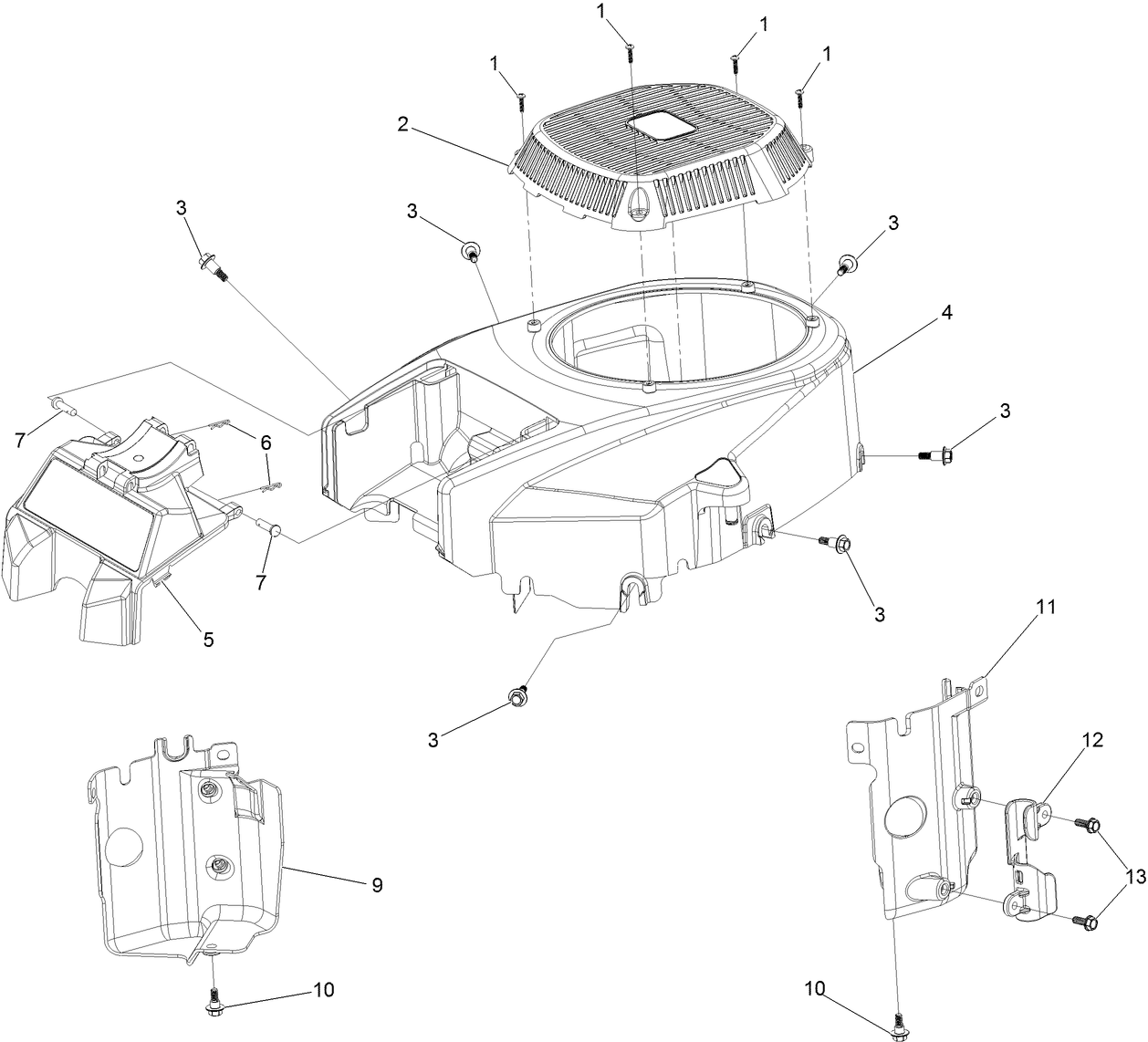 Blower Housing Assembly
