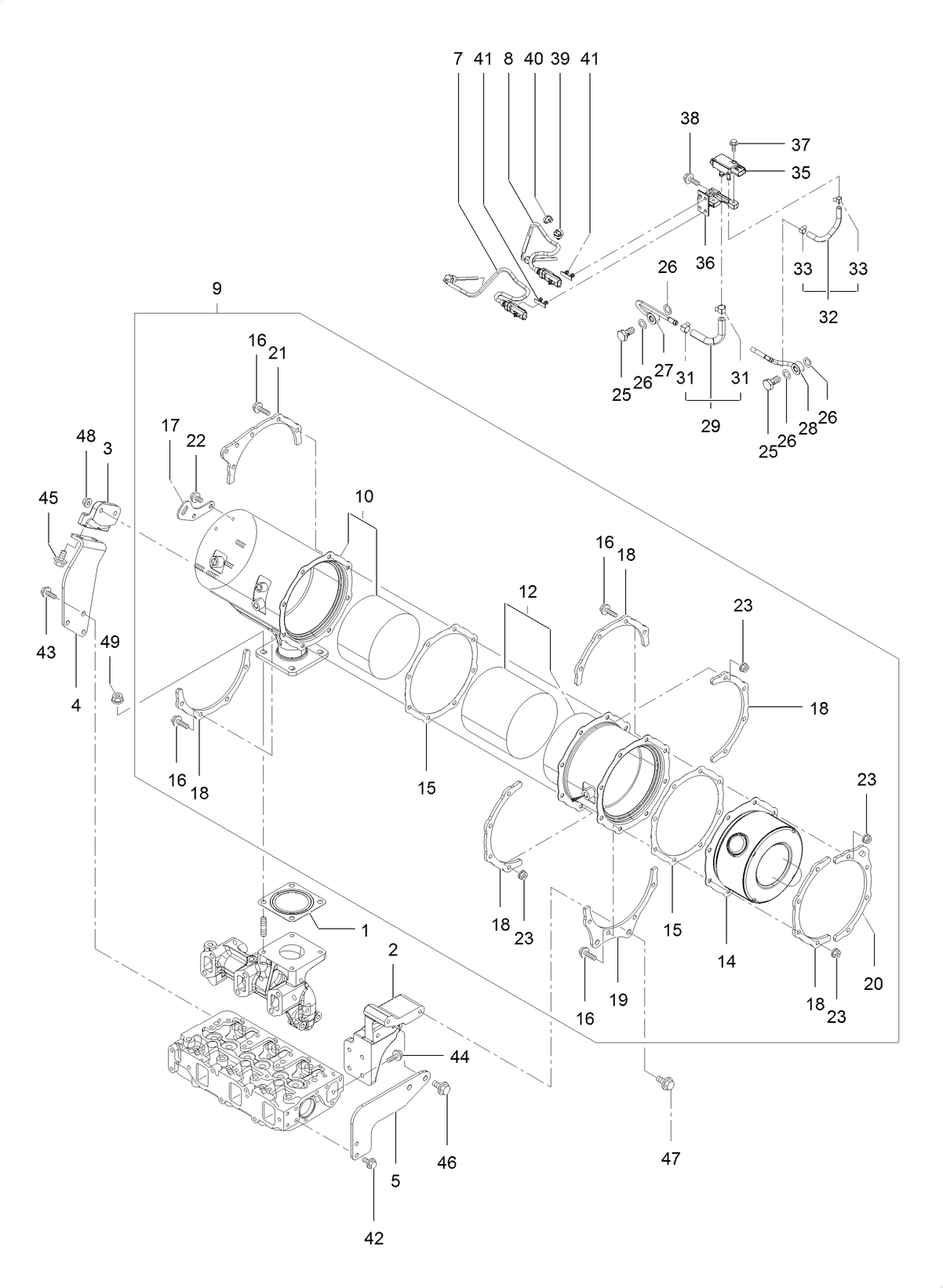 Diesel Particulate Filter Assembly