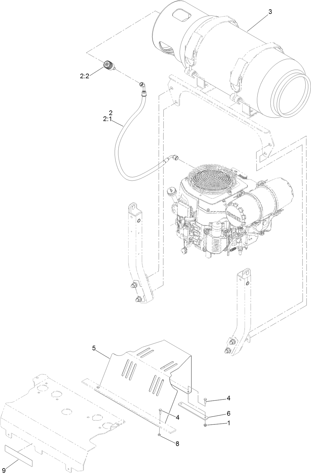 LPG Valve and Tank Assembly