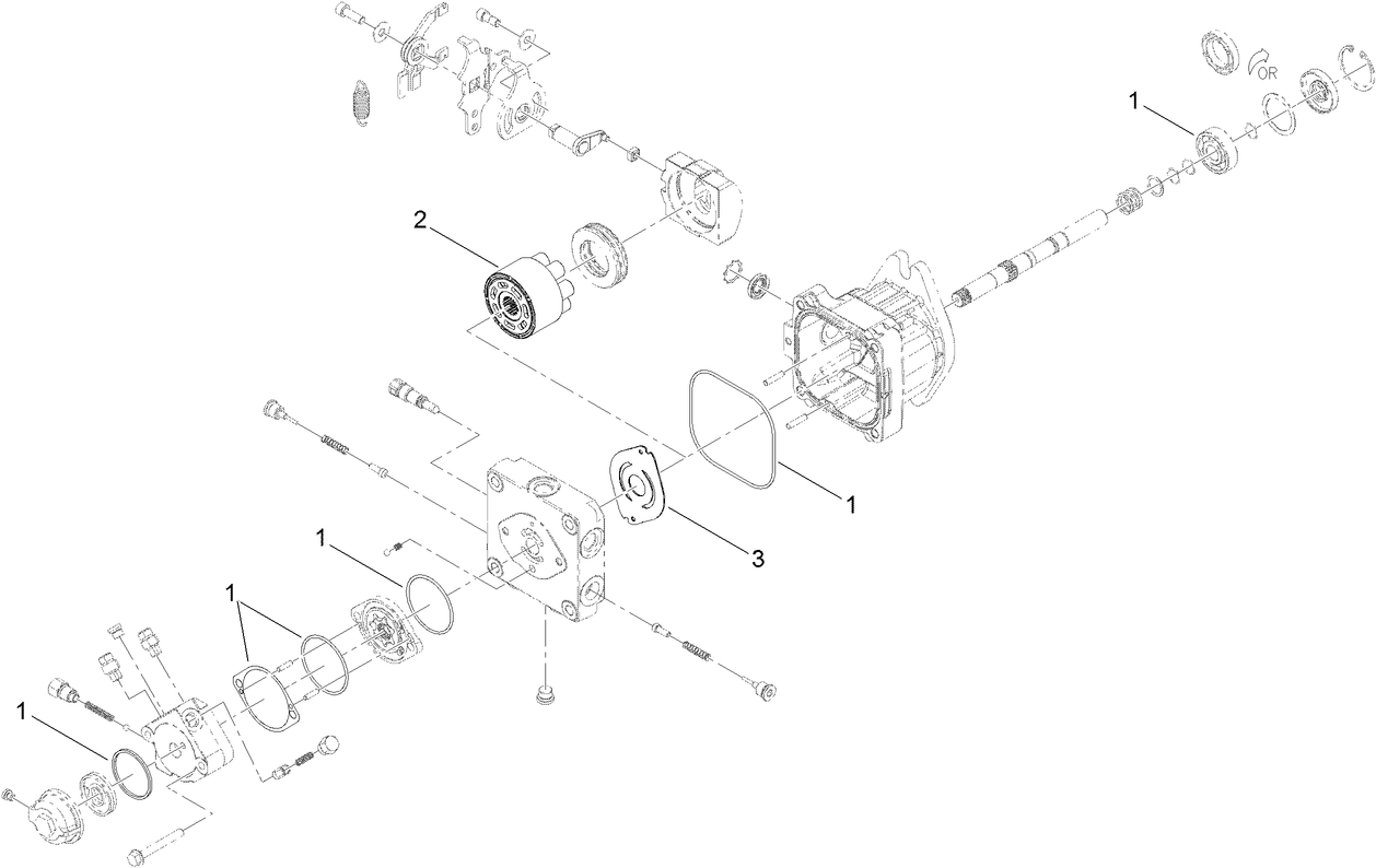 Hydraulic Piston Pump Assembly No. ST50957