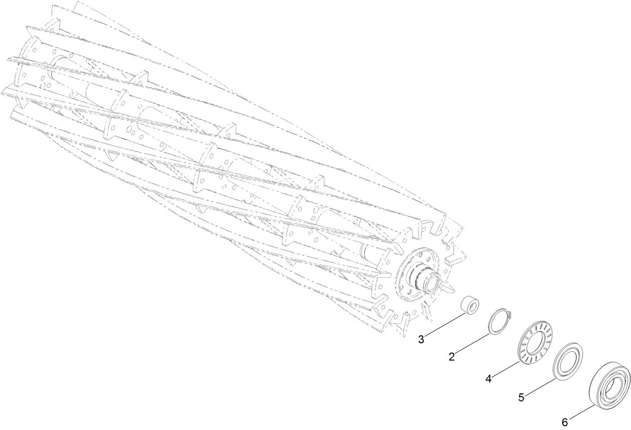 7in EdgeSeries + 27In Fairway, 11 Blade, Low Drag, Radial Reel Assembly No. 137-8471