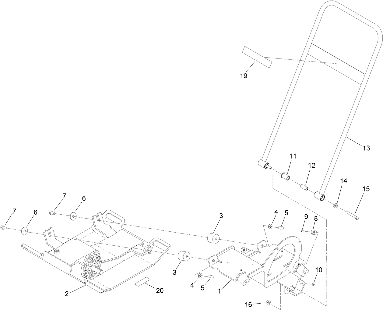 Handle and Base Assembly