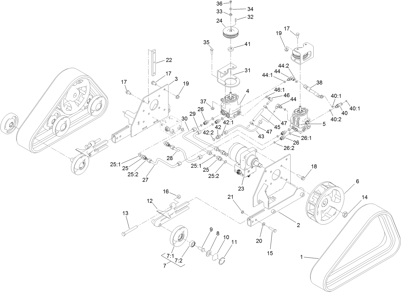 Track and Drive Assembly