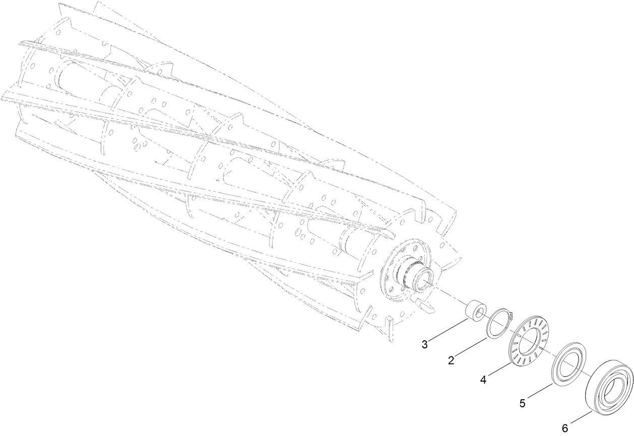 7in EdgeSeries+ 22in Fairway, 8 Blade, Low Drag, Forward Swept Reel Assembly No. 137-8446