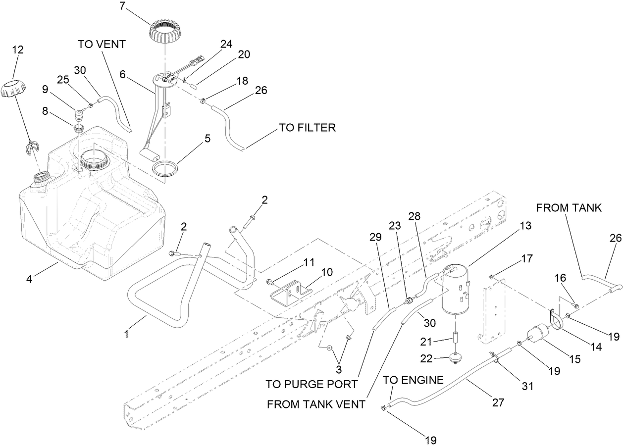 Fuel System Assembly
