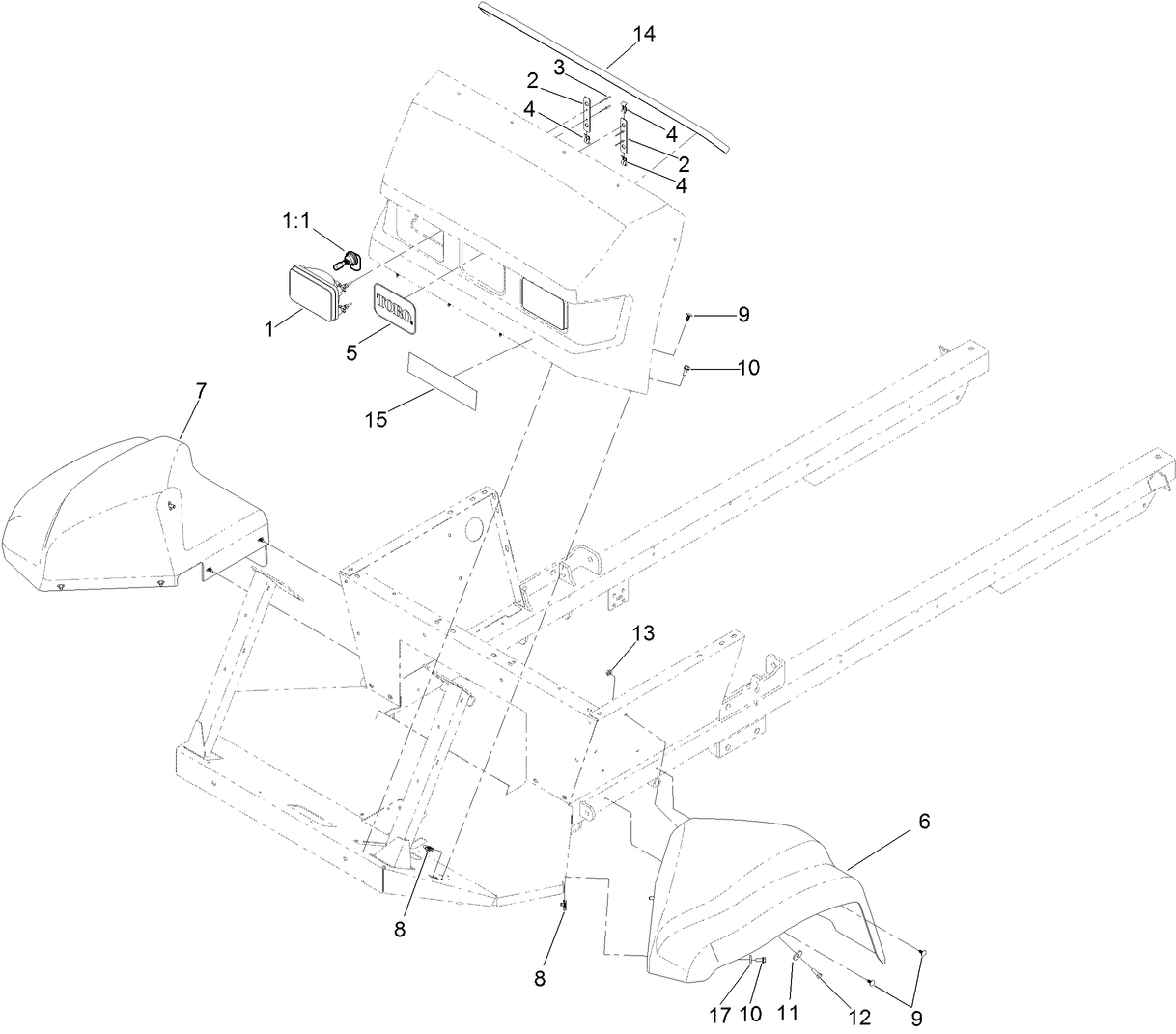 Hood and Fender Assembly