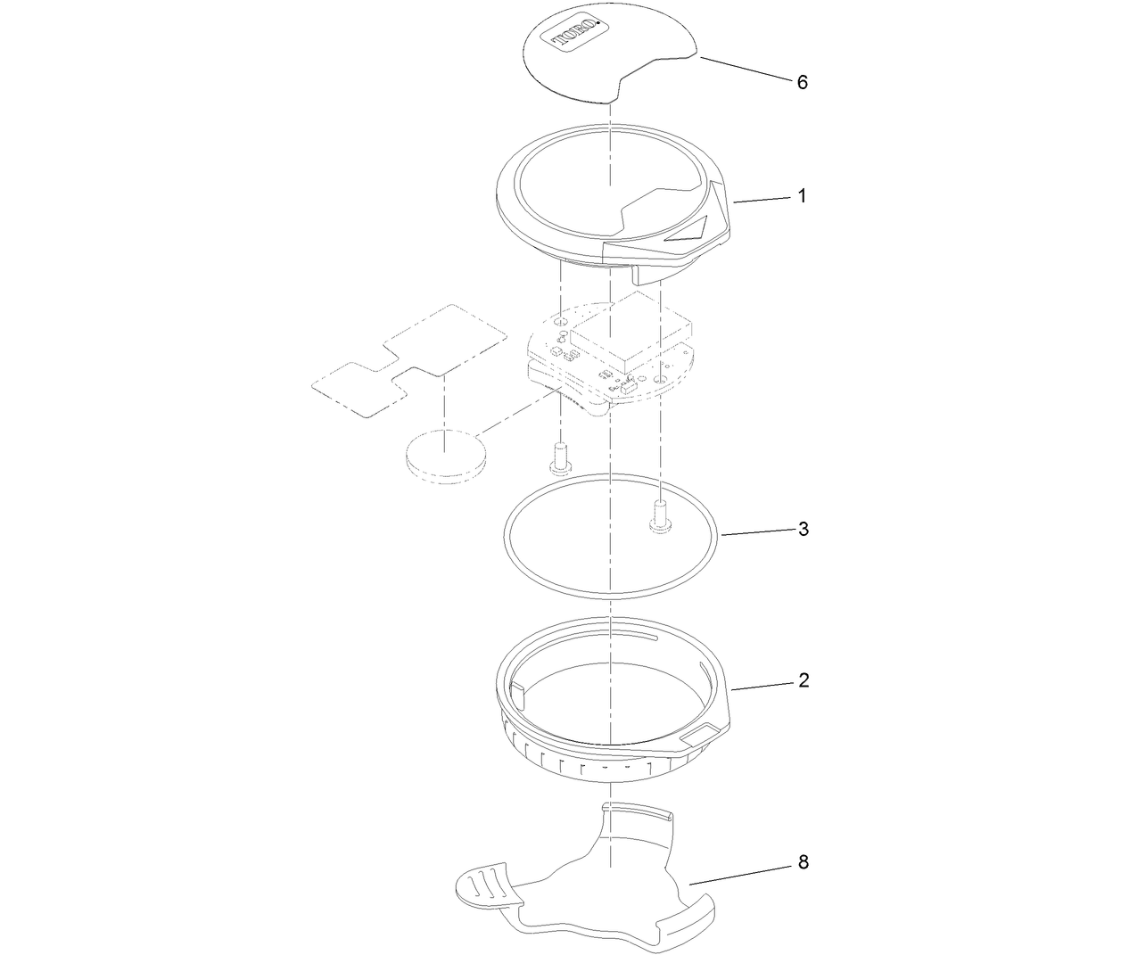 PUC Hour Meter Assembly