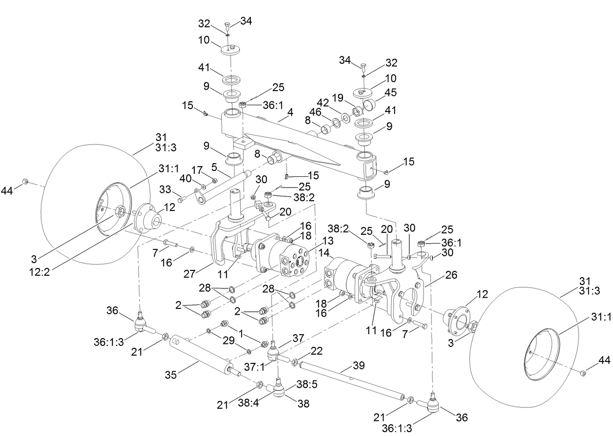 Rear Axle Assembly