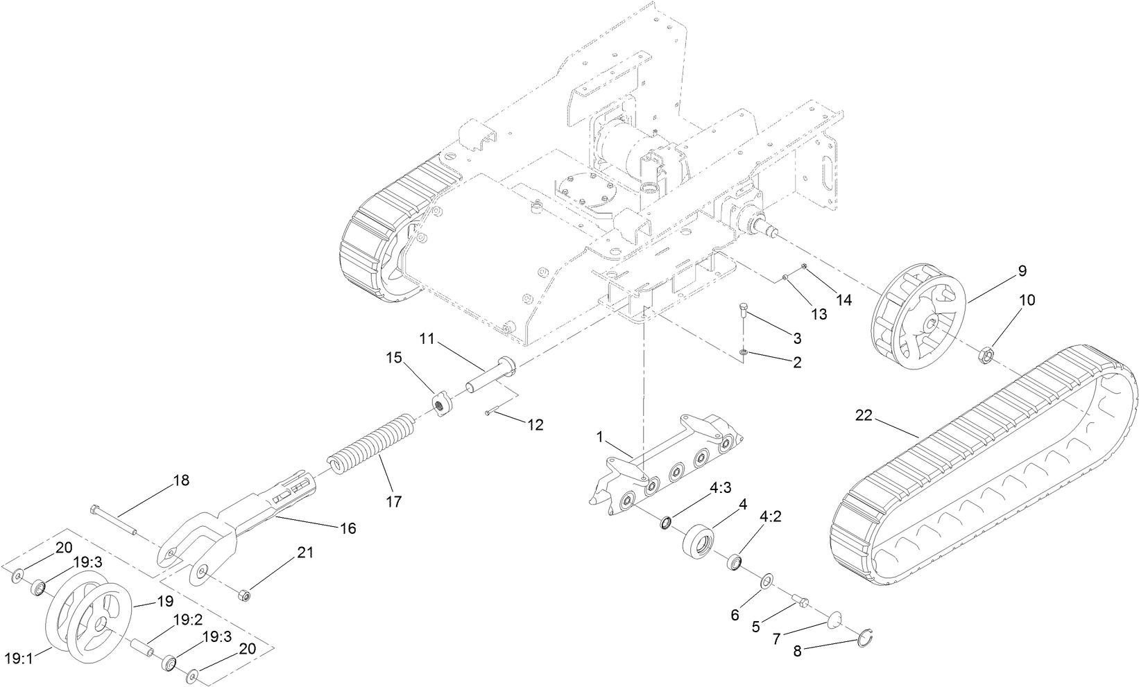 Track and Traction Assembly
