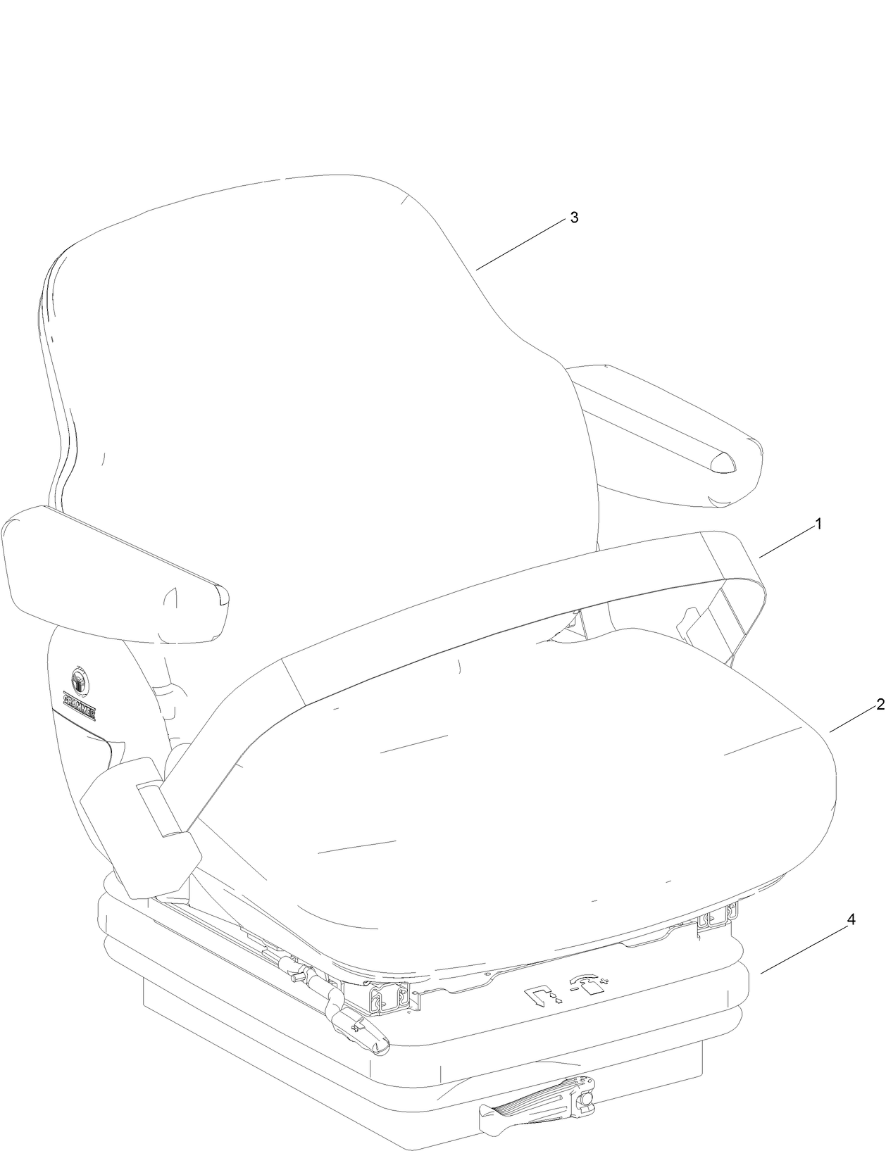 Seat Assembly No. 134-0260