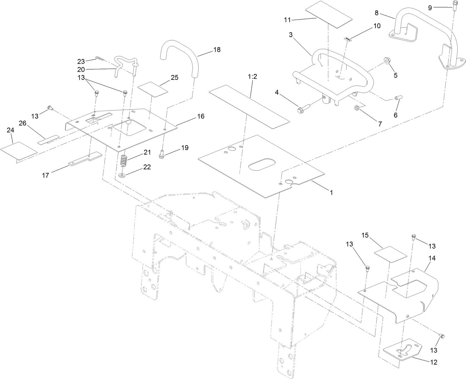 Control Handle and Reference Bar Assembly