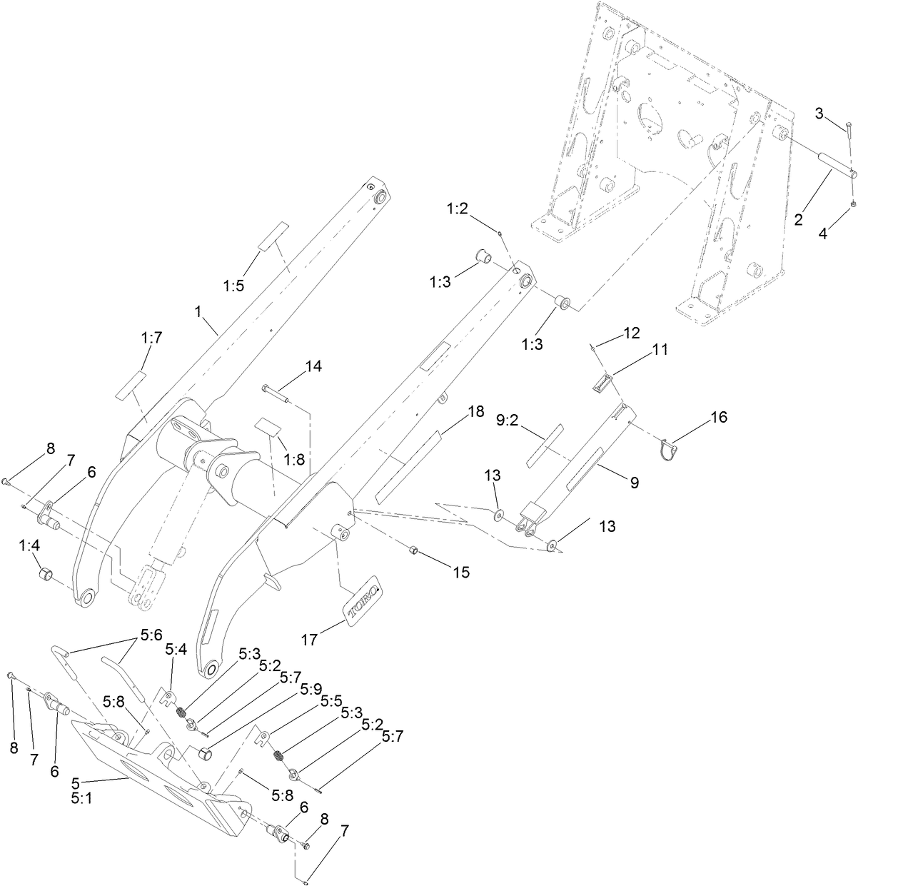 Loader Arm Assembly