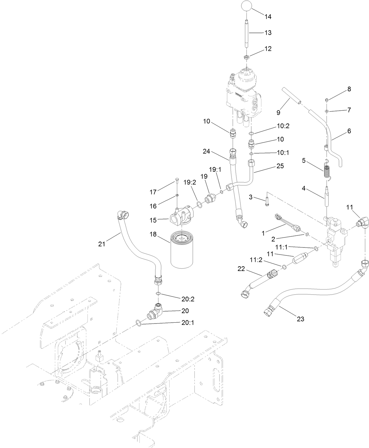 Auxiliary Hydraulic Assembly