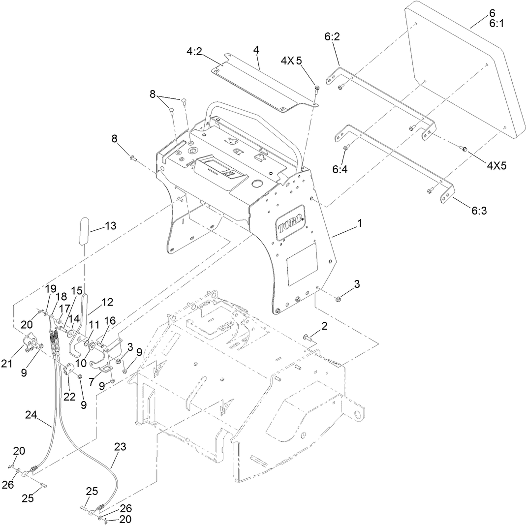 Control Tower and Brake Assembly