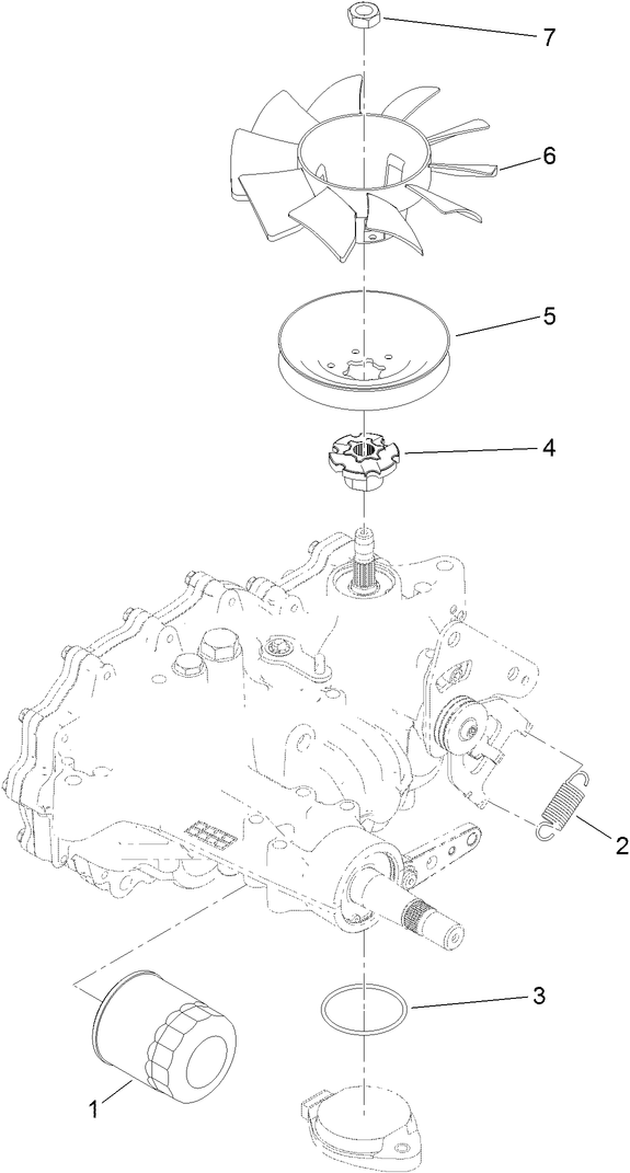 LH Transaxle Assembly No. 126-9064